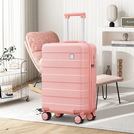 纯色新款行李箱女小清新拉杆箱男登机箱学生轻便耐用大容量旅游箱