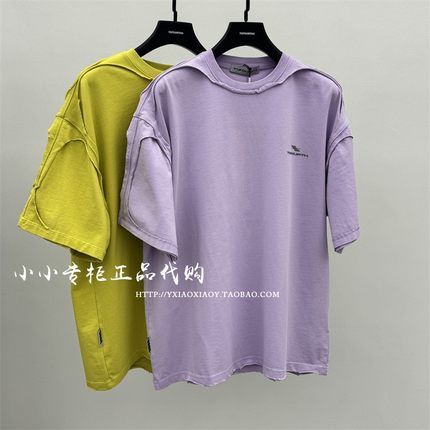 INXX专柜正品 24夏款TOFOURTH男女短袖T恤 TFE201B051 TFE201B052