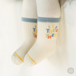 韩国进口男女婴儿短袜春季新款1-2-3岁宝宝棉袜防滑地板睡眠袜