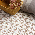 定制可机洗手工编织地毯现代简约卧室床边榻榻米客厅茶几地垫脚垫