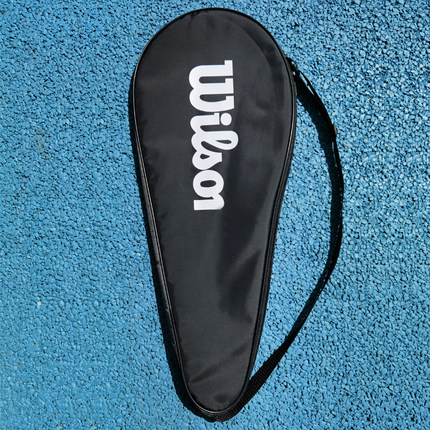 网拍套1支装2支装网球拍袋单肩手提网拍包壁球包便携式耐磨收纳包