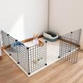 狗狗围栏宠物小型犬猫笼隔离门栅栏室内自由组合家用围栏式狗笼子