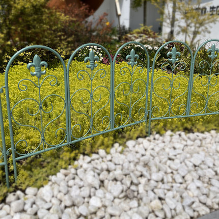 铁艺菜园花园围墙隔断围栏栅栏庭院花架月季铁线莲爬藤架支架户外