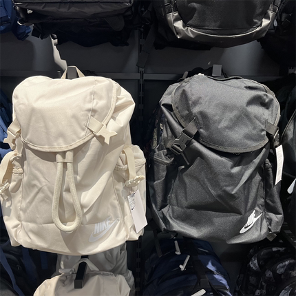 耐克Nike男女抽绳双肩包束口袋大学生书包新款大容量背包ba6150