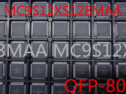全新原装 MC9S12XS128MAA MC9S12XS128 QFP-80 微控制器