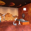 3D立体月球表面墙纸太空科技馆天花板背景墙网红拍照直播间壁纸