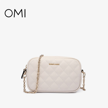 欧米OMI包包女2023新款潮时尚小众设计女包单肩小方包质感斜挎包