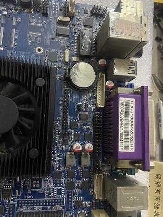 ITX-J1800P-2C2EHF主板 触摸一体机 J1800 收银机工控主板 DDR3