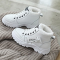 推荐Women Boots Winter Fashion Chunky Sneakers Casual Plus P