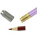 速发6PCS Metal Color Rod Single-End Pencil Extender Pencil E