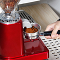 不锈钢电动磨豆机手冲咖啡研磨机商用家用意式浓缩咖啡研磨粉机