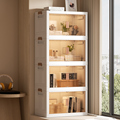 可折叠飘窗柜空间利用收纳置物柜可移动阳台储物柜子书柜落地书架