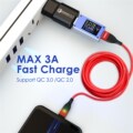 厂家Magnetic Cable Miqcro USB Type C Magnetic Charging Cable