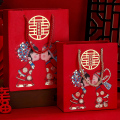网红喜糖袋子专用结婚礼品袋喜糖盒手提袋创意礼袋空盒婚庆糖果礼