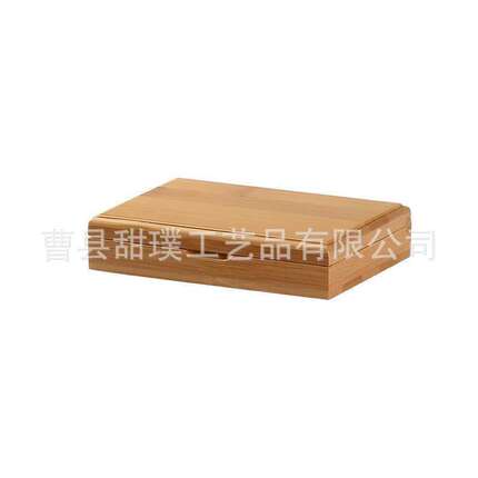 直销厂架直d销小木盒茶叶包装盒定做竹盒定制竹制收纳盒抽拉盖竹