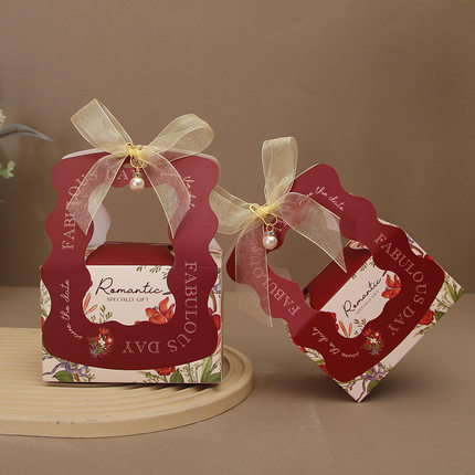 2014中国风节日创意中式糖盒结婚盒子手提喜糖袋糖果包装盒纸盒子